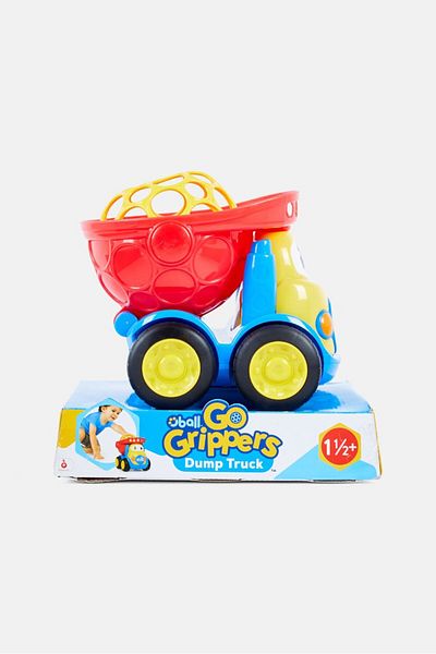 Oball Go Grippers Dump Truck, Red Combo