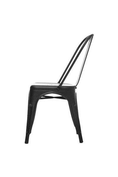 Generic atmosphera Niko Durable High Quality Iron Dining Chair Black 179176A