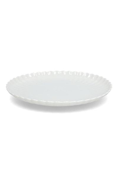 Generic طبق عشاء بورسلين من مجموعة إيزي لايف لايف ستايل، أبيض، 26 سم، R2900#LIFW