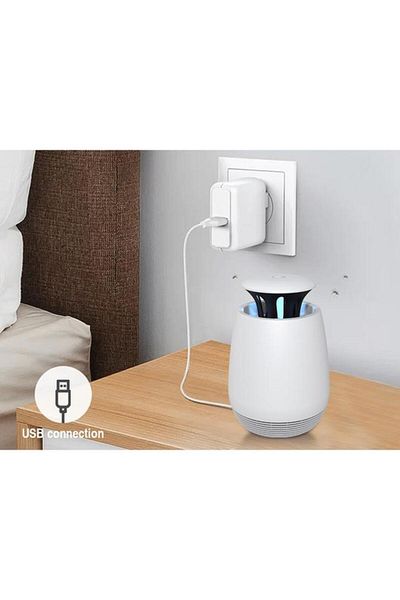 Generic DYNATRAP USB Connected Electric Bug Trap White MS05