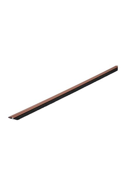 Generic Mazaya Aluminum Brush Door Bottom Brown 90cm