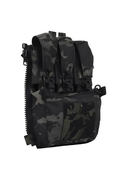 Choice BLKMC Assault Adapt Banger Back Panel Zip On Rear Pack Tactical Vest FCPC V5 Plate Carrier Accessori