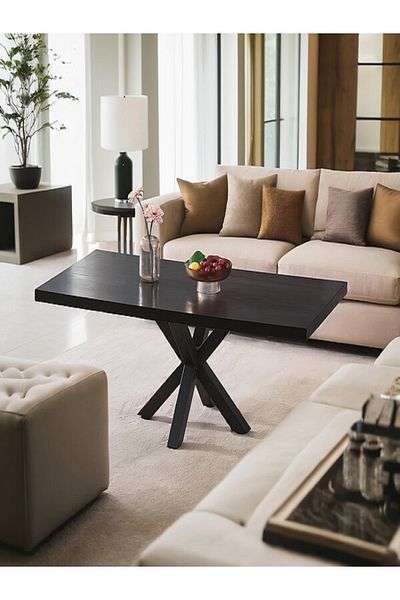 micasa Elegant and Modern Design Rectangular Coffee Table