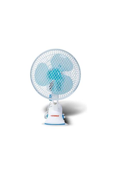 Generic STARGOLD 2-Speed Electric Travel Fan with 20W Motor, ABS Body, and PP Blades & Efficient Cooling