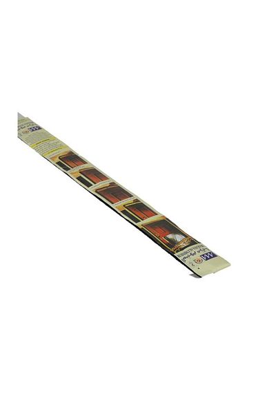 Generic باب فرشاة ألمنيوم من مزايا، قاع أبيض وأسود، 90 سم