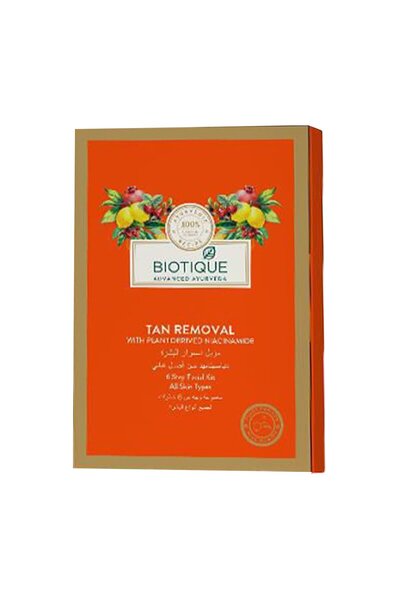 Biotique مجموعة إزالة السمرة من الوجه - ٦٥ غرامًا | مجموعة إزالة السمرة من ال...