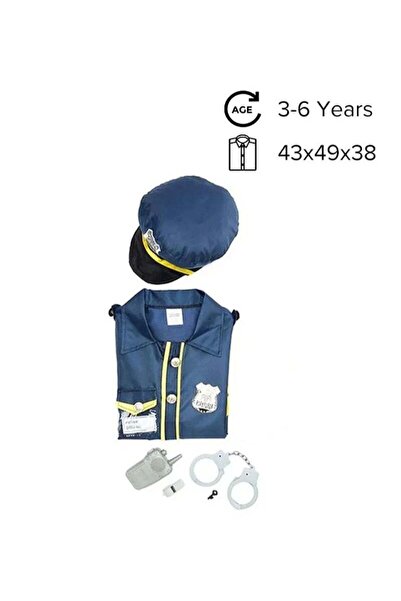 Rally مجموعة زي ضابط الشرطة التظاهري