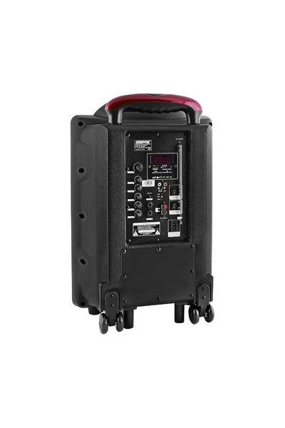 Geepas مكبر صوت بلوتوث محمول مع ميكروفونات لاسلكية