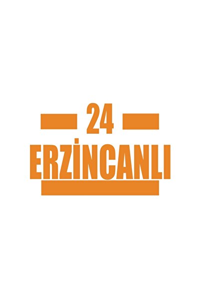 Reysa Tasarım 24 ملصق سيارة من الزنك مقاس 17x17 سم برتقالي