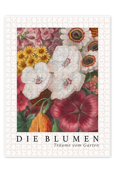 Jeronkarji Albüm Vilmorin, The Flowers IX (Almanca) 500 Parça Puzzle Yapboz M...
