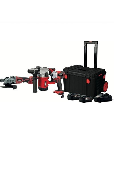 Genel Markalar Attlas Pro-Atbl Taşlama - Torklu Vidalama - Kırıcı Delici 3'lü...