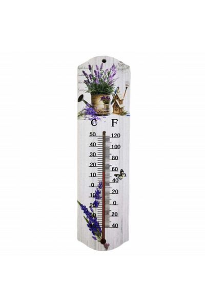 PUFO Sweet Home indoor wall thermometer, 26 x 7 cm