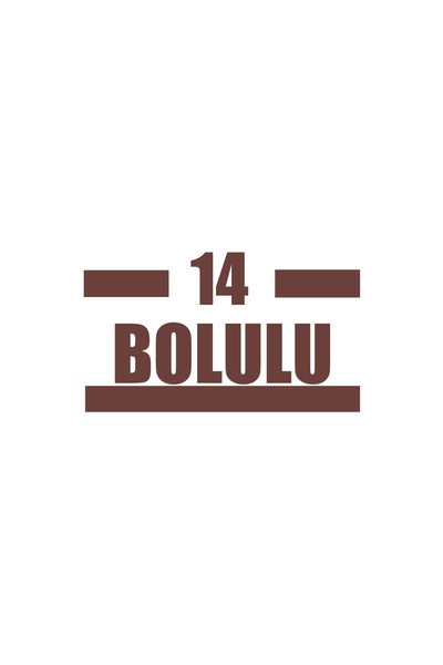 Reysa Tasarım 14 Pieces Car Sticker 17X17 cm Brown