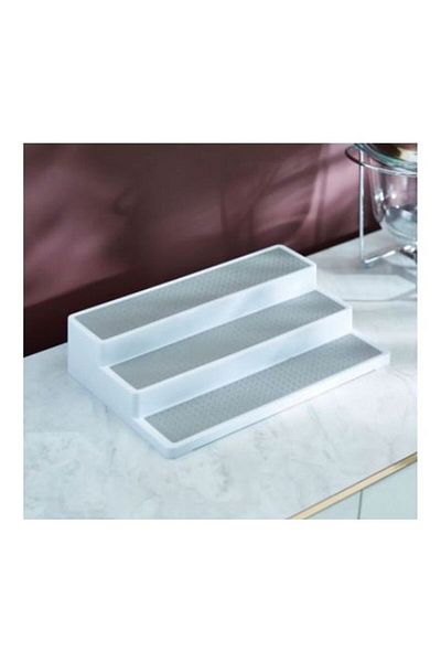 Generic Omega 3-Tier Spice Rack White 24.4x36.3x8.6cm