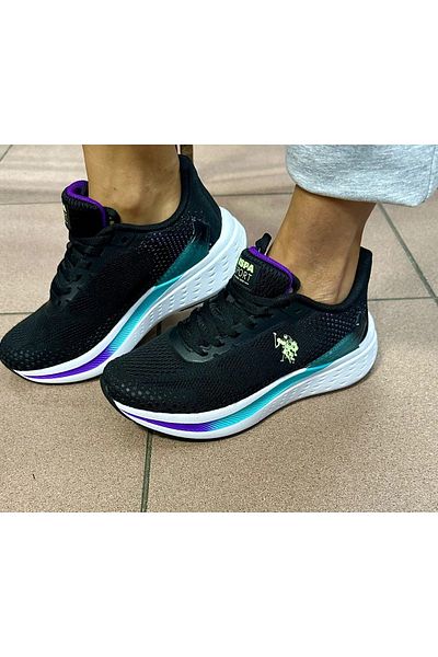 U.S. Polo Assn. Us Polo Assn. Women's Black Sneakers
