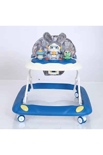 rexa مشاية أطفال مع ألعاب وعربة أطفال وكرسي هزاز للأطفال من عمر 6 إلى 20 شهرًا