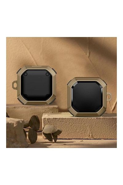 Generic BGM Thunder Anti-Fall Wireless Earphones Protective Case with Hook For Samsung Galaxy Buds Live Brow