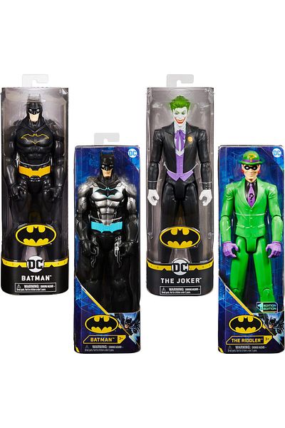 DC COMICS Batman V1 Batman Series-1 GML Rebirth Batman Figure, 12-Inch Size