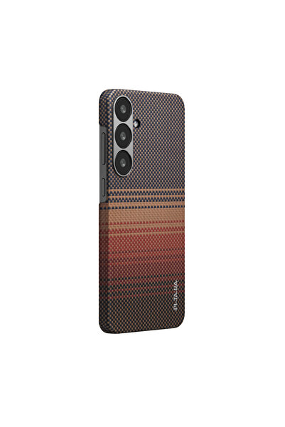 PITAKA Tkané puzdro Tactile kompatibilné so Samsung Galaxy S25 Plus Sunset