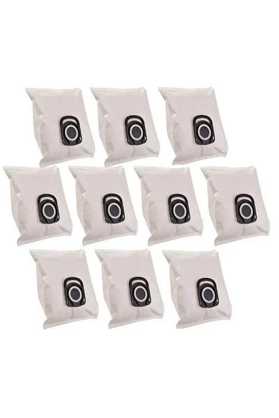 DAO Set 10 vacuum cleaner bags Hygiene+ compatible Rowenta, Tefal, Moulinex - SilenceForce, GreenForce,