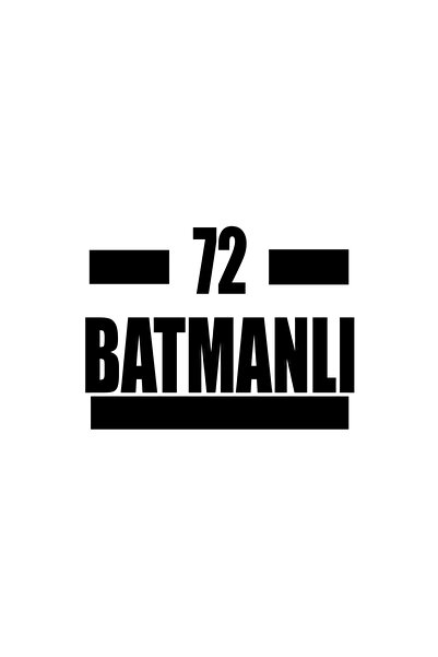 Reysa Tasarım 72 Batman Car Sticker 17X17 cm Black