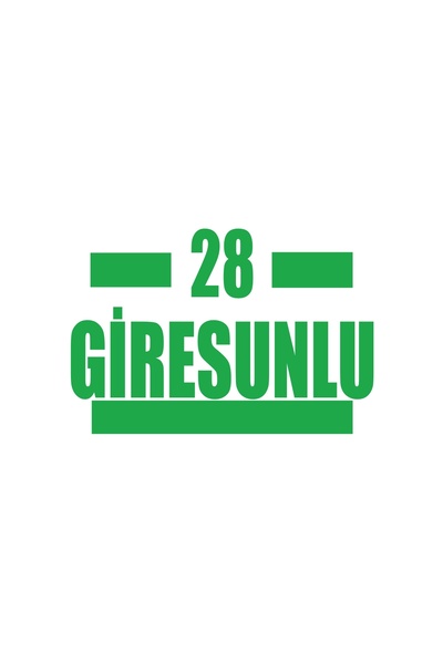 Reysa Tasarım 28 ملصق سيارة جيريسن 17x17 سم أخضر