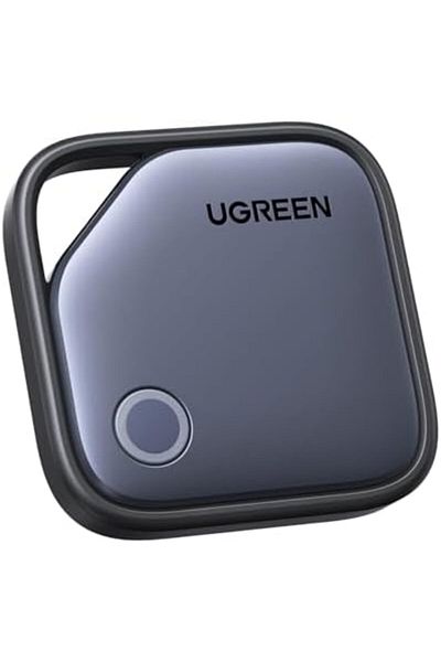 Ugreen FineTrack Smart Finder, Apple Find My (iOS only) Smart Tag Replaceable Battery Tracker Locato