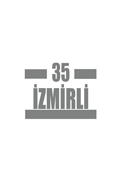 Reysa Tasarım 35 Izmir Car Sticker 17X17 cm Gray