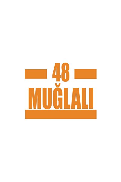 Reysa Tasarım 48 Mug Car Sticker 17X17 cm Orange