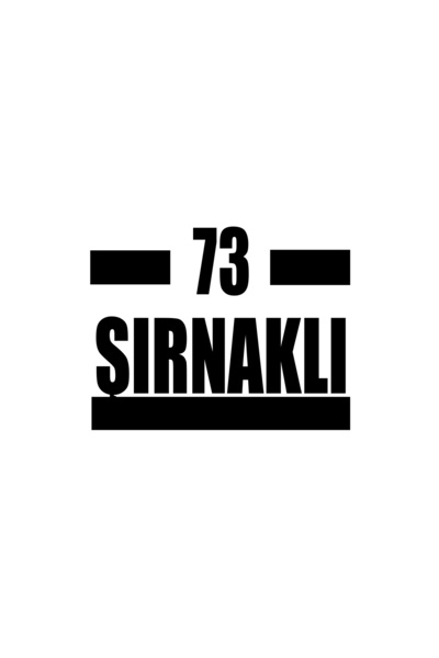 Reysa Tasarım 73 ملصق سيارة شيرناسي مقاس 17x17 سم أسود