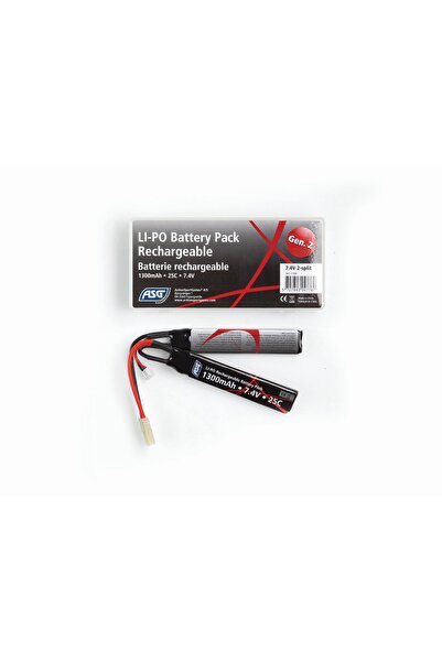 ASG 17206 ASG 7,4V LI-PO Pil 1300 mAh