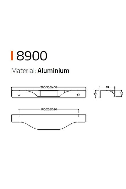 System Mobilya Kulbu Antik Sarı Renk 256mm Kulp 1 Adet (SY8900 0256 ABM)