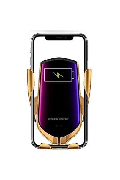 HOZRO HOZRO Wireless Car Charger, with 10W Fast Charging, Phone Holder with Smart Sensor and Through