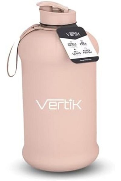Generic VERTIK Sports Water Bottle (2.2 Liter) | Half Gallon | Hydro Flask, Large Reusable Bottles | Eco-Fri