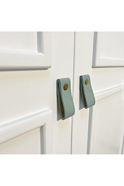 SARTE Orijinal Deri Dolap Kulp Seti (2 Adet)