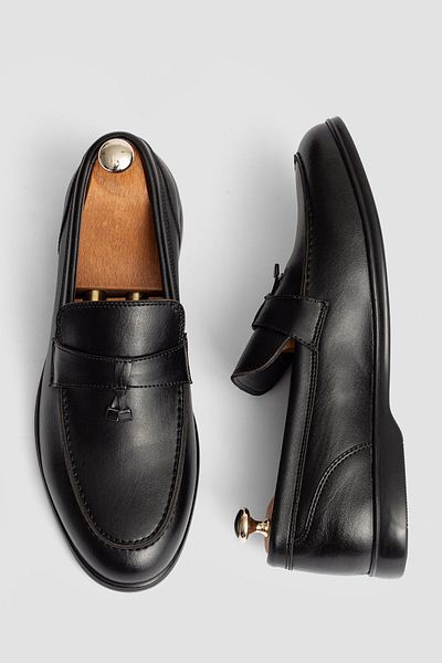 KİNGLE Casual Black Men's Shoes 1365