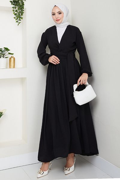 InStyle Black Suit with Belted Bolero and Skirt