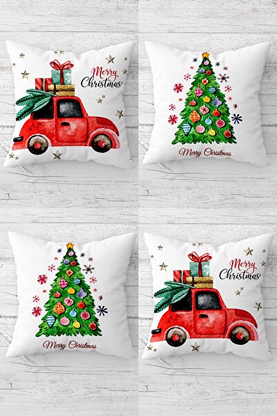 MENTEŞ HOME Çamağıcı Πρωτοχρονιάτικο Vosvos Κρυφό Κάλυμμα Μαξιλαριού Παπλώματ...