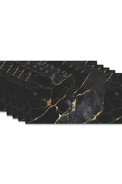 HOZRO Set 10 x Placi imitatie Marmura autoadezive HOZRO, Model premium, pentru pereti