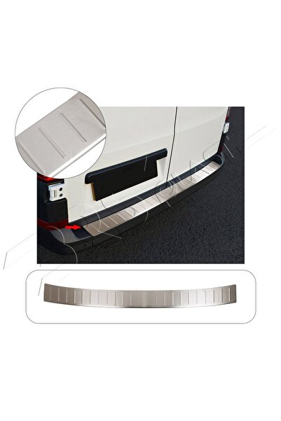 BRSPLAST Volkswagen Crafter Uyumlu 2017 Ve Üzeri Krom Arka Tampon Üstü Koruma...