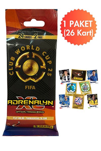Panini Club World Cup 25 Licensed Original Fat Pack Trading Cards Cards Collectible 26