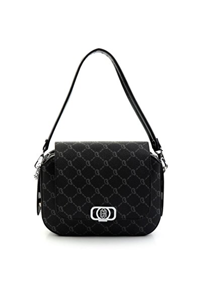 Bambi Чорна жіноча сумка-пошта C06636431451