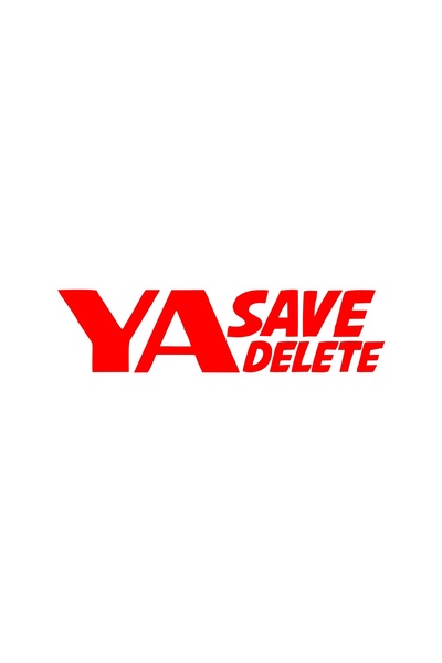 Reysa Tasarım ملصق سيارة Ya Save Ya Delete مقاس 17 × 17 سم باللون الأحمر