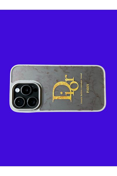 Christian Dior Phone case compatible with iPhone 15 PRO Christian Dior, light gray
