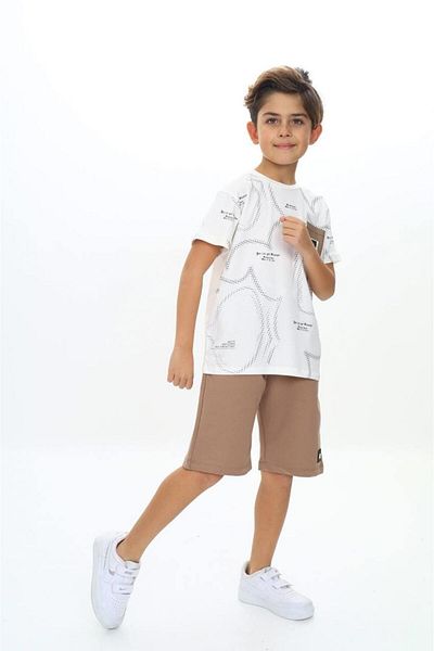 RAPAPA Boy's Shorts Suit Bottom Top Suit 6020
