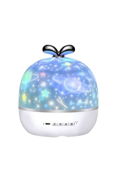 HOZRO LED Rotating Starlight Projector Lamp with Integrated Music