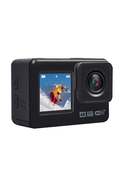 SMARTIC Sport video camera, 4K, 24MP, 1050mAh, waterproof, image stabilization, slow motion, Wi-Fi