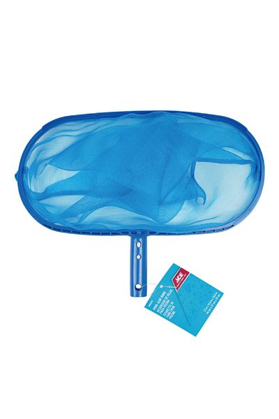 ACE High-Quality and Durable Pool Leaf Rake Blue