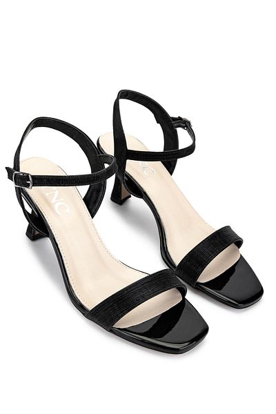 Tamer Tanca Women's Vegan Black Heeled Shoes