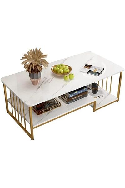 Generic Nordic Living Room Coffee Table Decoration Accessories Luxury Writing Table White Modern Design Mueb